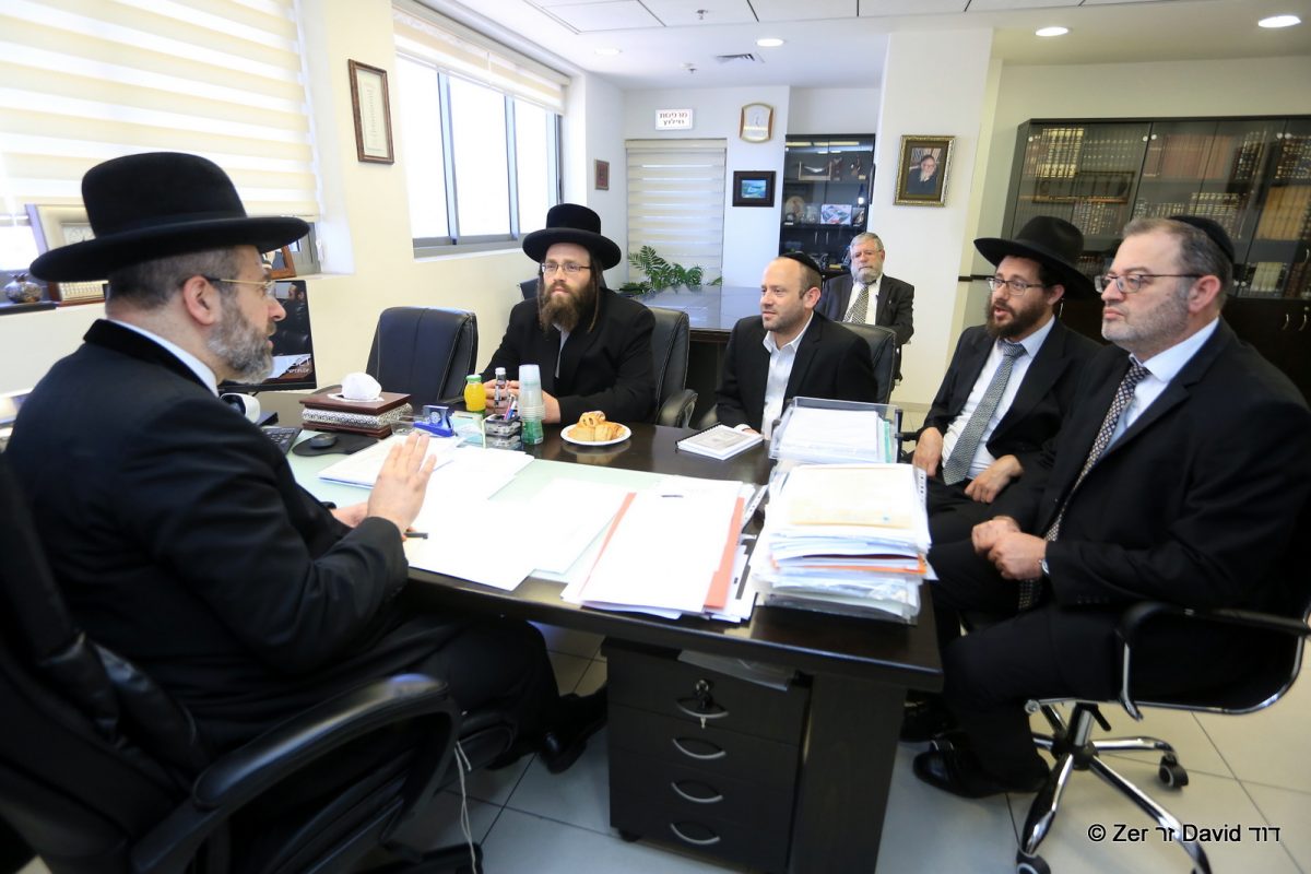 ארגון אחריות במשרדי הרבנות הראשית